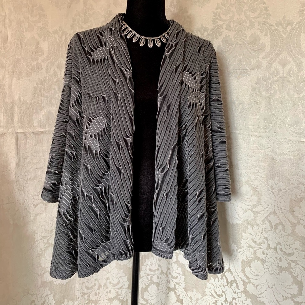 Soft Works Ladies Waterfall Cardigan